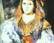 皮埃尔奥古斯特雷诺阿 - Madame Clementine Stora (L'Algerienne)